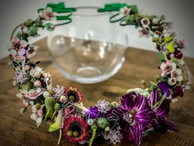 Floristry class by The Flower School