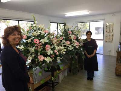 Floristry class by The Flower School