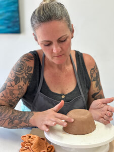 Fluid Art class by The Meraki Connection