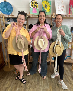 Fluid Art class by The Meraki Connection