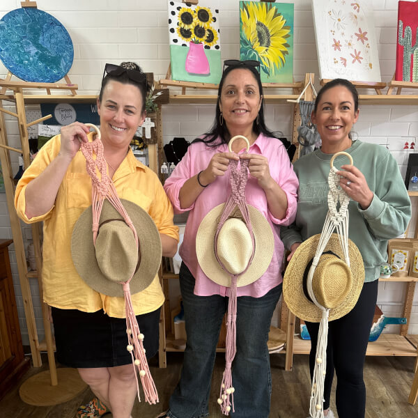 Fluid Art class by The Meraki Connection