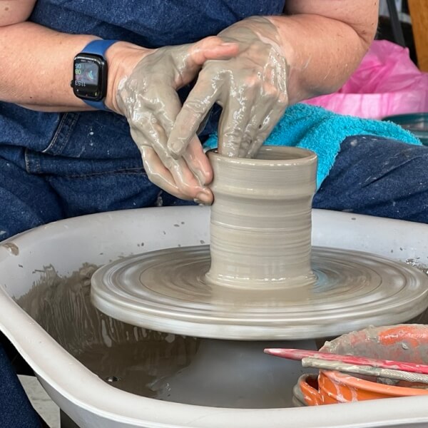 Photo from a The Northern Pottery workshop