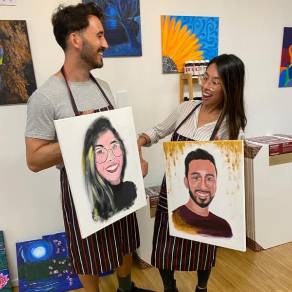 Painting class by The Paint Bar