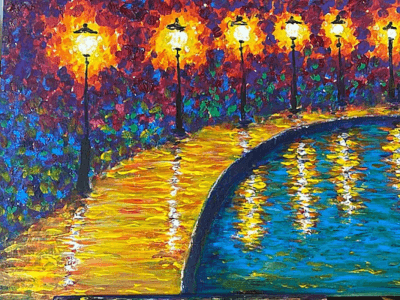 Painting class by The Paint Bar