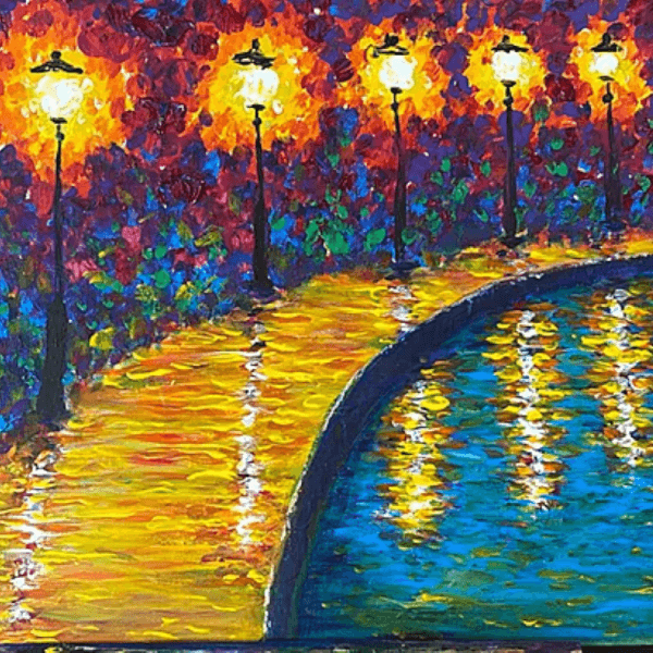 Painting class by The Paint Bar