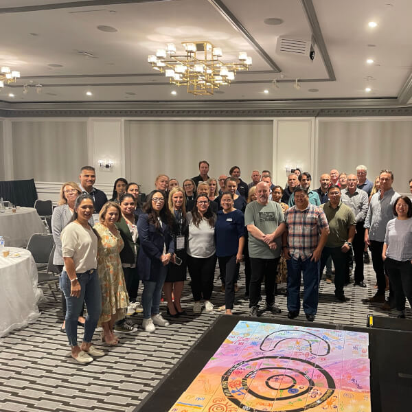 Photo from a The Wiradjuri Wave workshop