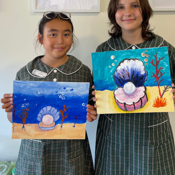 Photo from a Therapeutic Art For Positive Wellness workshop