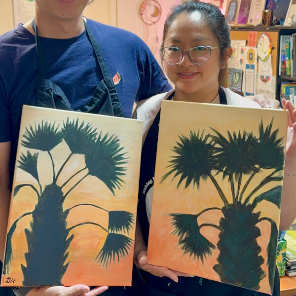 Photo from a Therapeutic Art For Positive Wellness workshop