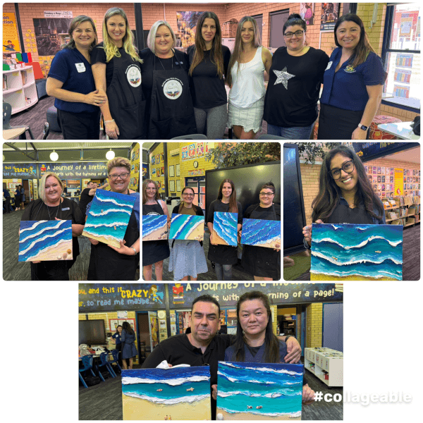 Photo from a Therapeutic Art For Positive Wellness workshop