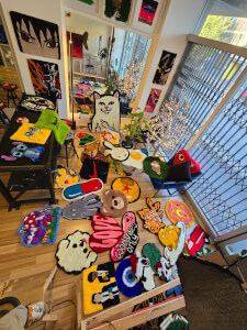 Textiles class by Tuft and craft