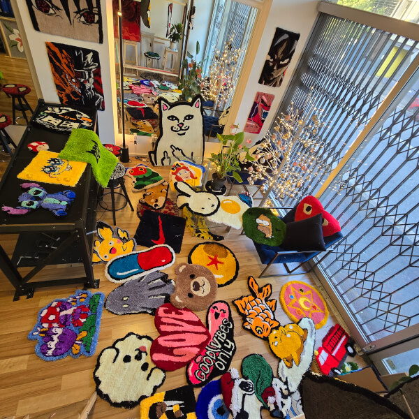Textiles class by Tuft and craft