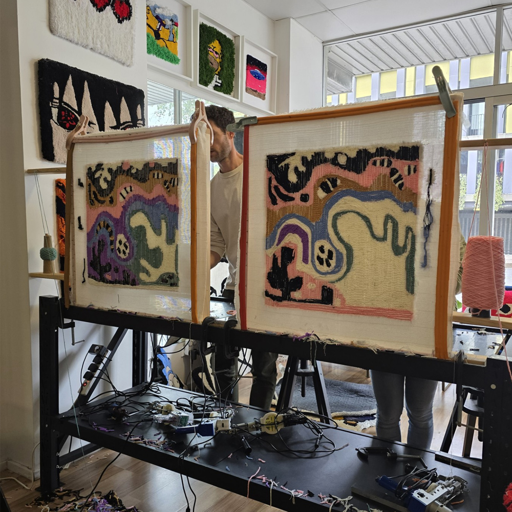 Textiles class by Tuft and craft