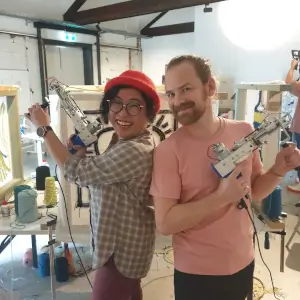 Textiles class by Tuft City