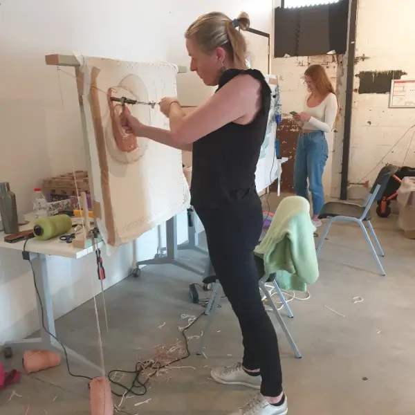 Textiles classes, West End
