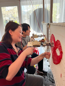 Textiles class by Tuft City