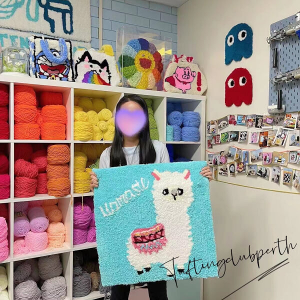 Textiles class by Tufting Club