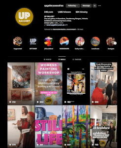 Painting class by Up Gallery