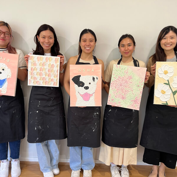Textiles class by Vanessa Wong