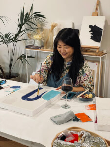 Textiles class by Vanessa Wong