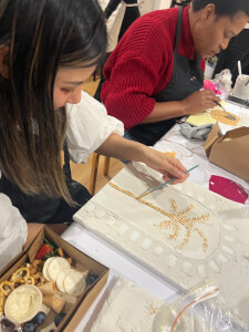 Textiles class by Vanessa Wong