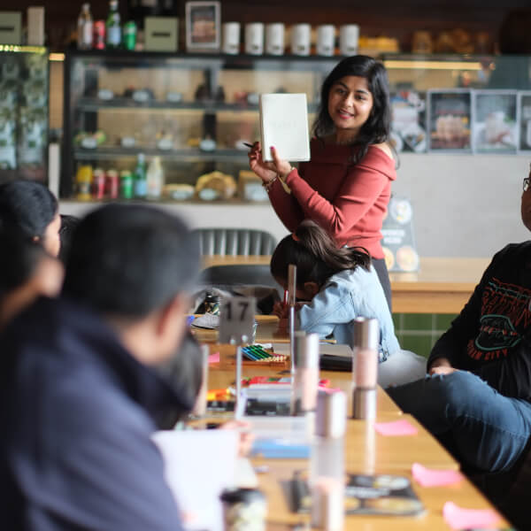 Photo from a VenusArtBench workshop