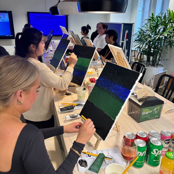 Photo from a VenusArtBench workshop