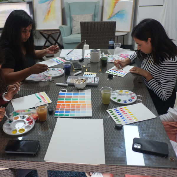Photo from a VenusArtBench workshop
