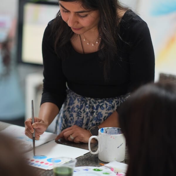 Photo from a VenusArtBench workshop