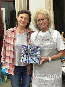 Glassblowing and Mosaic class by WA MosaicArt