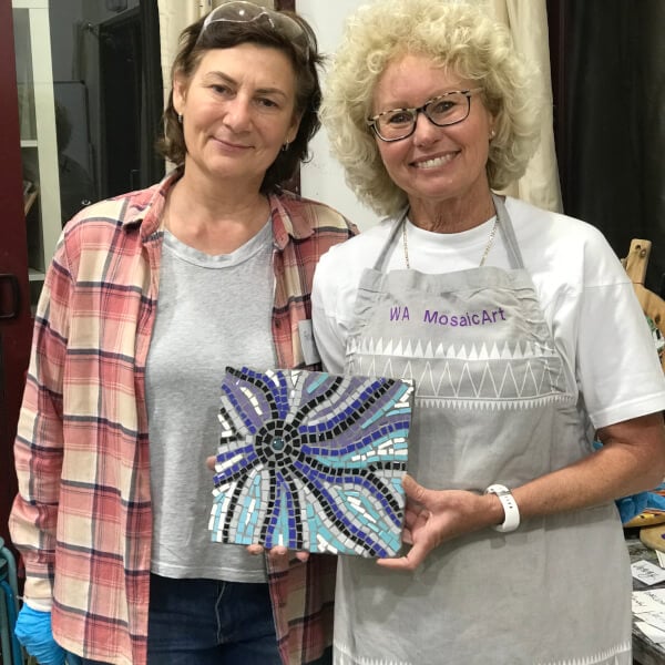 Glassblowing and Mosaic class by WA MosaicArt