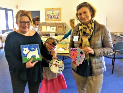 Glassblowing and Mosaic workshops