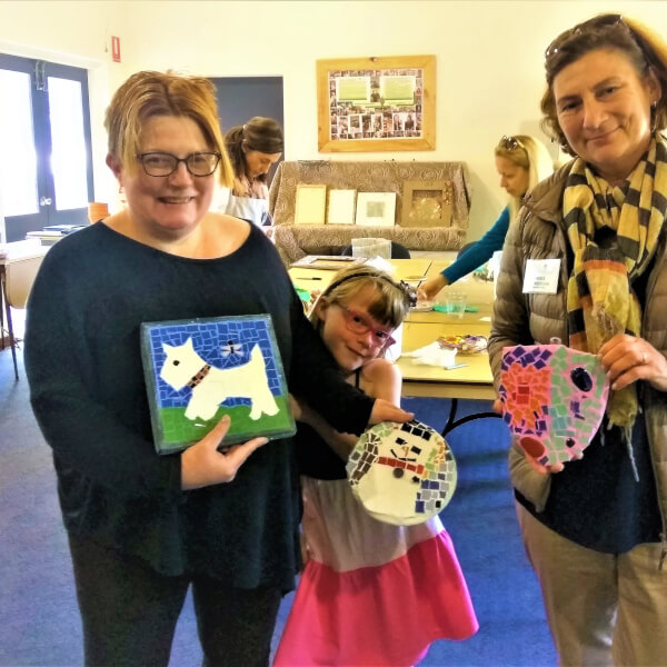 Glassblowing and Mosaic workshops