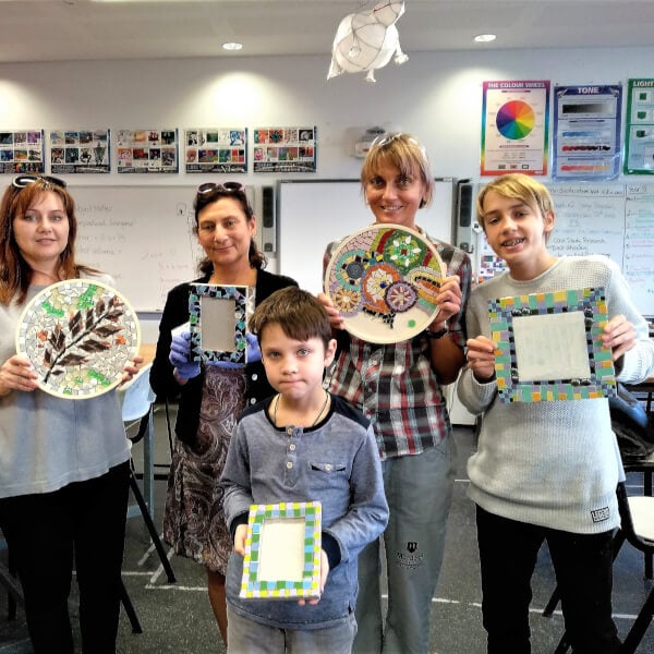 Glassblowing and Mosaic class by WA MosaicArt