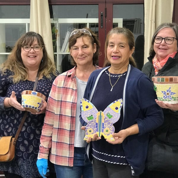 Glassblowing and Mosaic class by WA MosaicArt