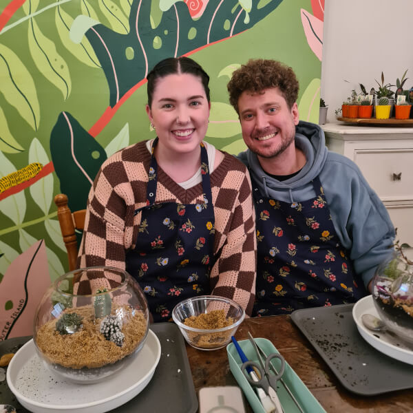 Terrarium class by Wattle & Bee
