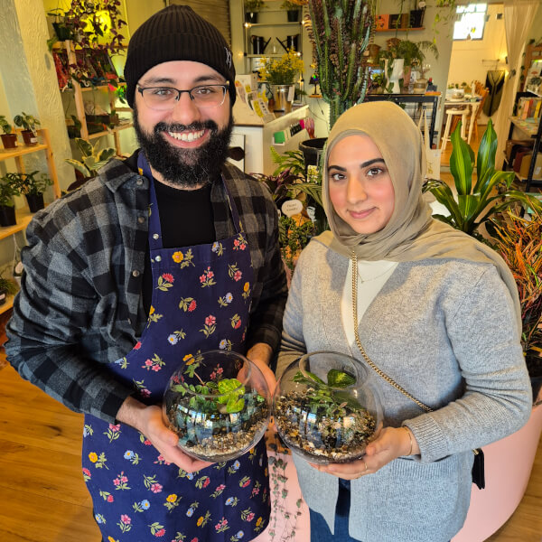 Terrarium class by Wattle & Bee