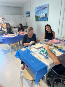 Painting class by Wave Art Pty Ltd