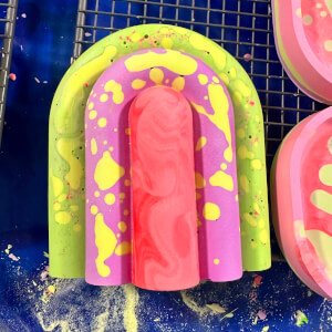 Fluid Art class by Wendy at Making It