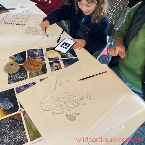 Photo from a Wildcard-Sue workshop