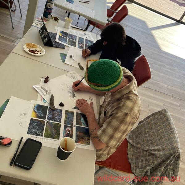Photo from a Wildcard-Sue workshop