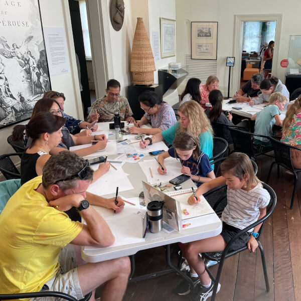 Photo from a Wildcard-Sue workshop