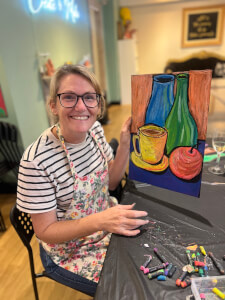 Painting class by Wonder Mama's Create and Make Workshops