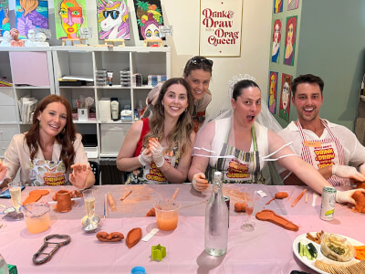 Painting class by Wonder Mama's Create and Make Workshops