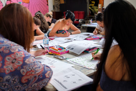 Paper Craft and Ink workshops