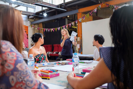 Paper Craft and Ink course