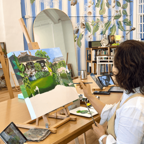 Photo from a Yana Art Studio workshop