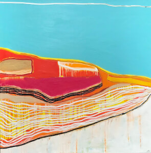 Painting class by Yvette Swan