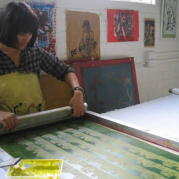 Carizza Designs, textiles teacher