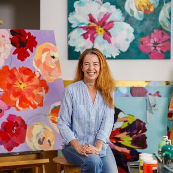 Caroline Muscat, painting teacher