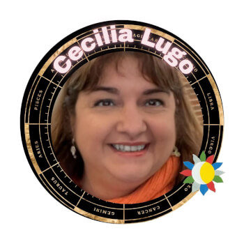 Cecilia Lugo, painting and body and soul teacher